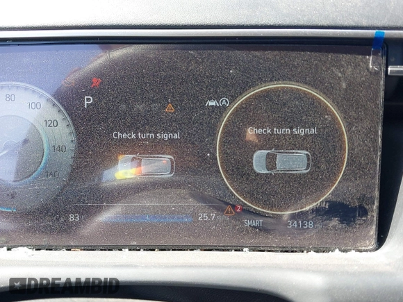 2023 Hyundai Tucson SEL with VIN 5NMJF3AE4PH252519, listed as a IAAI auction lot 41761193 with 34,138 mi miles and . Bid and sale history available at carsss.com. Image 7.