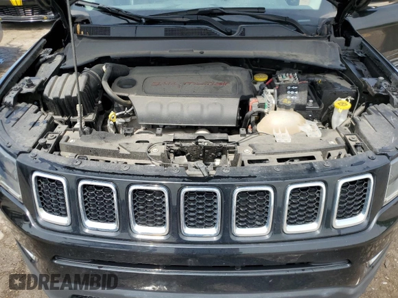 2019 Jeep Compass Limited with VIN 3C4NJDCB0KT740855, listed as a Copart auction lot 59127345 with 41,968 mi miles and Clean title. Bid and sale history available at DreamBid. Image 12.