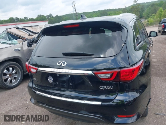 2020 Infiniti QX60 LUXE with VIN 5N1DL0MM8LC516594, listed as a IAAI auction lot 42136299 with 92,747 mi miles. Bid and sale history available at carsss.com. Image 16.