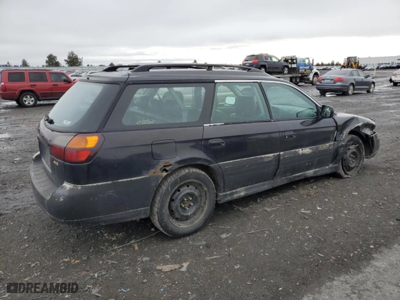 2001 Subaru Legacy Wagon Outback Ltd with VIN 4S3BH686316662134, listed as a Copart auction lot 46920955 with 362,725 mi miles and Salvage Title. Bid and sale history available at carsss.com. Image 3.