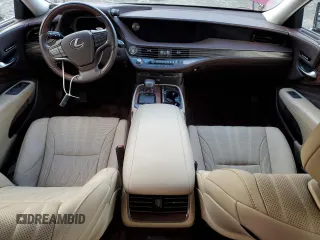2018 Lexus LS with VIN JTHB51FF5J5005774, listed as a Copart auction lot 53837745 with 21,328 mi miles and Salvage Title. Bid and sale history available at carsss.com. Image 10.