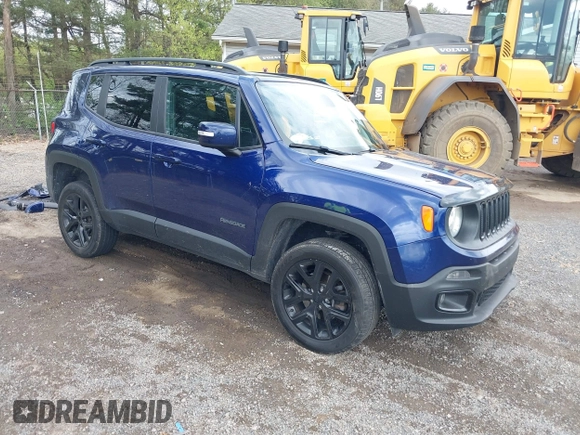2018 Jeep Renegade Latitude z VIN ZACCJBBB9JPH08683, wystawiony jako IAAI lot #42118449 z przebiegiem 86 211 mil mil oraz . Historia ofert i sprzedaży dostępna na DreamBid. Obrazek 1.