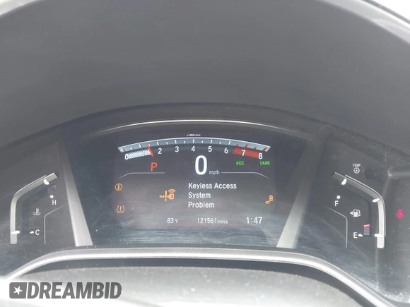 2018 Honda CR-V EX with VIN 5J6RW1H51JA003796, listed as a IAAI auction lot 41885166 with 121,561 mi miles. Bid and sale history available at carsss.com. Image 7.
