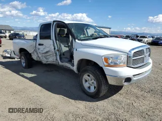 2006 Dodge 1500 SLT z VIN 1D7HU18N56S614848, wystawiony jako Copart lot #71539304 z przebiegiem Nie podano mil oraz Czysty tytuł • Clean title. Historia ofert i sprzedaży dostępna na DreamBid. Obrazek 4.