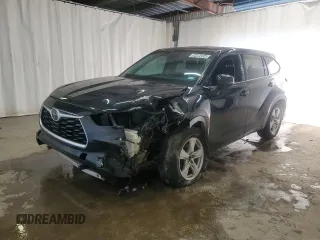 2021 Toyota Highlander L with VIN 5TDZZRAH8MS521752, listed as a Copart auction lot 86486854 with 77,367 mi miles and Clean title. Bid and sale history available at DreamBid. Image 1.