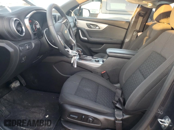 2021 Chevrolet Blazer LT with VIN 3GNKBCR4XMS554338, listed as a Copart auction lot 88315905 with 46,788 mi miles and Salvage title. Bid and sale history available at DreamBid. Image 7.