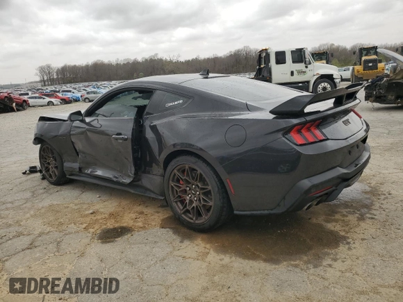 2024 Ford Mustang GT with VIN 1FA6P8CF8R5420289, listed as a Copart auction lot 49837415 with 19,636 mi miles and Salvage title. Bid and sale history available at DreamBid. Image 2.