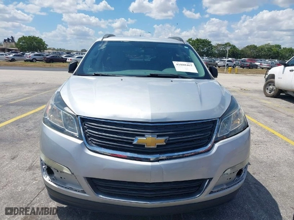 2015 Chevrolet Traverse LS with VIN 1GNKRFED8FJ336647, listed as a IAAI auction lot 41888467 with 108,458 mi miles. Bid and sale history available at carsss.com. Image 12.