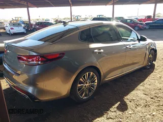 2017 Kia Optima SX Limited with VIN 5XXGV4L24HG166973, listed as a IAAI auction lot 41338168 with 52,396 mi miles and . Bid and sale history available at DreamBid. Image 4.