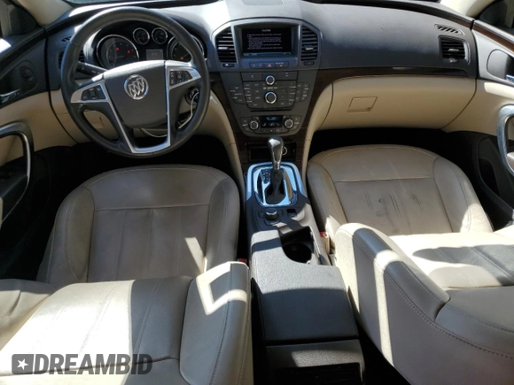 2011 Buick Regal CXL RL6 with VIN W04GU5GC2B1011606, listed as a Copart auction lot 48031465 with 83,383 mi miles and Salvage Title. Bid and sale history available at carsss.com. Image 8.