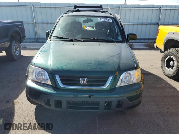 2001 Honda CR-V SE with VIN JHLRD18781C022253, listed as a Copart auction lot 77185924 with 190,434 mi miles and Salvage Title. Bid and sale history available at carsss.com. Image 5.