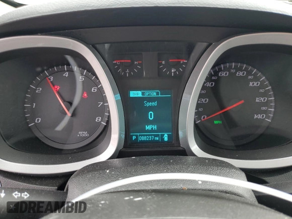 2017 Chevrolet Equinox LS z VIN 2GNALBEKXH1531201, wystawiony jako Copart lot #58387655 z przebiegiem 88 237 mil mil oraz Szkoda całkowita • Salvage title. Historia ofert i sprzedaży dostępna na DreamBid. Obrazek 9.
