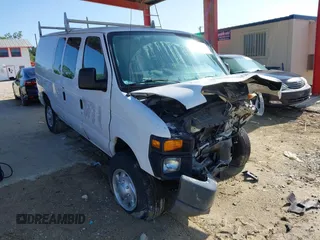 2010 Ford Econoline Cargo Commercial with VIN 1FTNE2EW4ADA19029, listed as a IAAI auction lot 42406420 with 265,463 mi miles and . Bid and sale history available at DreamBid. Image 1.