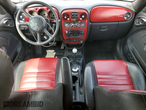 2006 Chrysler PT Cruiser Touring with VIN 3C3EY55E25T297335, listed as a Copart auction lot 52758605 with 75,295 mi miles and Salvage Title. Bid and sale history available at DreamBid. Image 8.