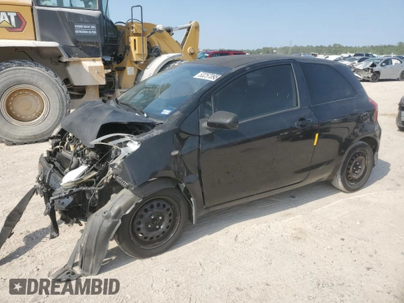 2008 Toyota Yaris with VIN JTDJT923285215823, listed as a Copart auction lot 53257895 with 184,400 mi miles and Salvage Title. Bid and sale history available at carsss.com. Image 1.