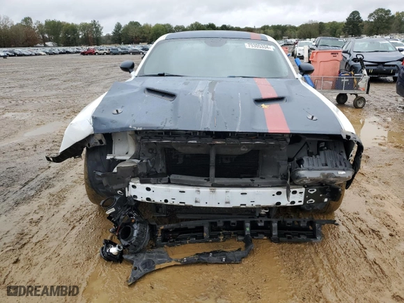 2017 Dodge Challenger R/T with VIN 2C3CDZBT4HH561259, listed as a Copart auction lot 79305334 with 130,649 mi miles and Salvage Title. Bid and sale history available at carsss.com. Image 5.