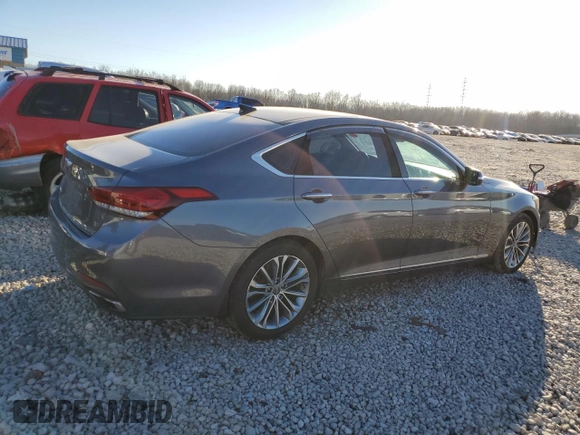 2015 Hyundai Genesis 3.8L with VIN KMHGN4JE2FU082585, listed as a Copart auction lot 41584764 with 125,151 mi miles and Clean Title. Bid and sale history available at carsss.com. Image 3.