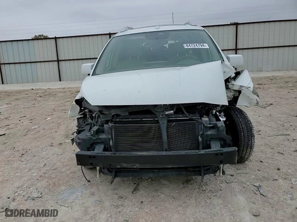 2008 Nissan Quest SE with VIN 5N1BV28U88N119650, listed as a Copart auction lot 84724794 with 0 mi miles and Salvage Title. Bid and sale history available at carsss.com. Image 12.