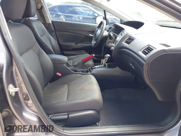 2014 Honda Civic Sedan LX with VIN 19XFB2F59EE079783, listed as a IAAI auction lot 42059609 with 179,922 mi miles. Bid and sale history available at carsss.com. Image 5.