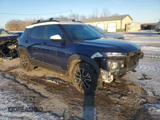 2022 Chevrolet TrailBlazer ACTIV with VIN KL79MVSL4NB031874, listed as a Copart auction lot 88136215 with 76,147 mi miles and Salvage Title. Bid and sale history available at carsss.com. Image 4.