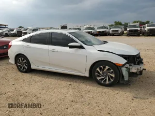 2018 Honda Civic EX with VIN 2HGFC2F71JH503780, listed as a Copart auction lot 55498105 with 119,788 mi miles and Salvage Title. Bid and sale history available at DreamBid. Image 4.
