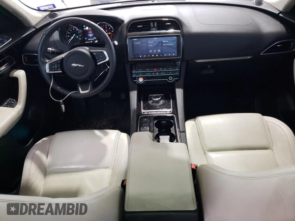 2020 Jaguar F-Pace 30t Prestige with VIN SADCK2GX0LA634806, listed as a Copart auction lot 80572664 with 66,625 mi miles and Salvage Title. Bid and sale history available at DreamBid. Image 8.