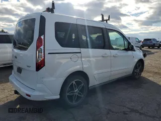2016 Ford Transit Connect XLT with VIN NM0AE8F7XG1234396, listed as a Copart auction lot 83246404 with 82,787 mi miles and Salvage title. Bid and sale history available at DreamBid. Image 3.