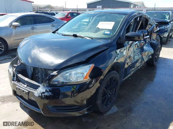2014 Nissan Sentra SV with VIN 3N1AB7AP3EY216041, listed as a IAAI auction lot 41646043 with 132,008 mi miles. Bid and sale history available at carsss.com. Image 23.