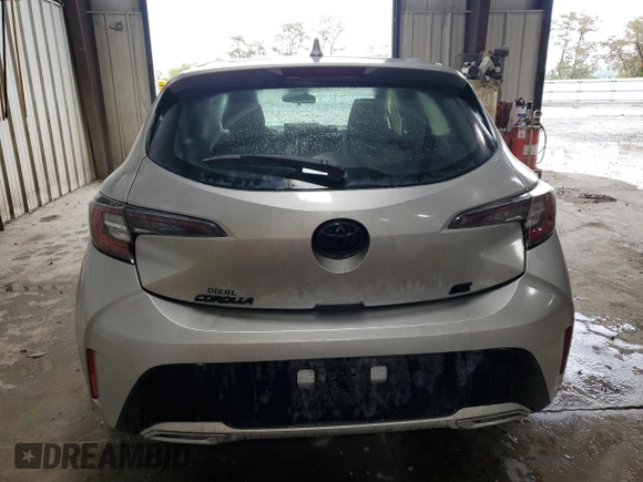 2022 Toyota Corolla Hatchback SE with VIN JTND4MBE1N3190172, listed as a Copart auction lot 73514674 with 39,834 mi miles and Salvage Title. Bid and sale history available at carsss.com. Image 6.