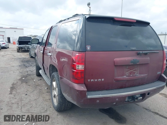 2008 Chevrolet Tahoe 3LT with VIN 1GNFC13048J117418, listed as a IAAI auction lot 41707093 with 232,410 mi miles and . Bid and sale history available at DreamBid. Image 3.