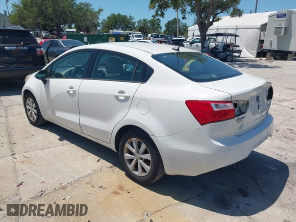 2013 Kia Rio SX with VIN KNADN4A33D6174454, listed as a IAAI auction lot 42032612 with 157,199 mi miles. Bid and sale history available at carsss.com. Image 3.