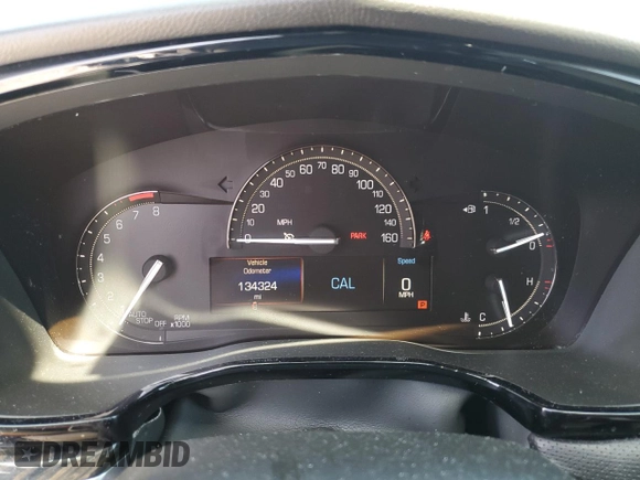 2017 Cadillac XT5 FWD with VIN 1GYKNARS2HZ131243, listed as a Copart auction lot 54189395 with 134,324 mi miles and Salvage Title. Bid and sale history available at DreamBid. Image 9.