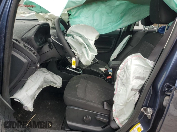 2022 Ford EcoSport SE with VIN MAJ6S3GL0NC464830, listed as a Copart auction lot 48701805 with 23,361 mi miles and Salvage Title. Bid and sale history available at DreamBid. Image 7.