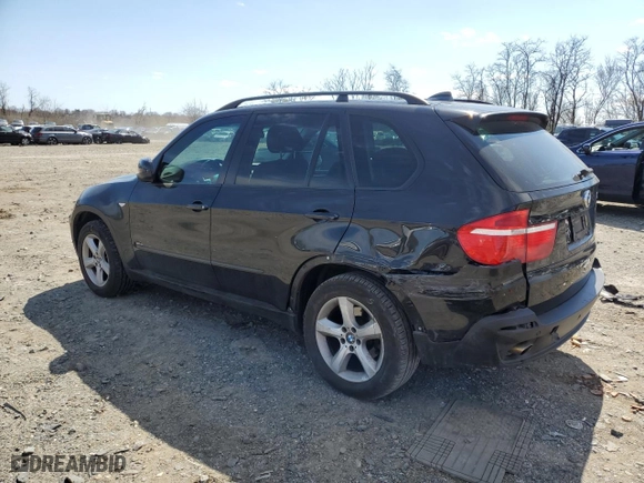 2007 BMW X5 3.0si with VIN 5UXFE435X7L018393, listed as a Copart auction lot 50488315 with 186,962 mi miles and Salvage Title. Bid and sale history available at carsss.com. Image 2.