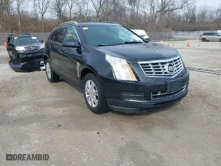2014 Cadillac SRX Luxury Collection with VIN 3GYFNEE32ES577022, listed as a IAAI auction lot 41865447 with 162,096 mi miles. Bid and sale history available at carsss.com. Image 1.