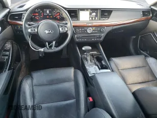 2017 Kia Cadenza Limited with VIN KNALC4J1XH5057384, listed as a Copart auction lot 43758845 with 56,035 mi miles and Salvage Title. Bid and sale history available at DreamBid. Image 8.