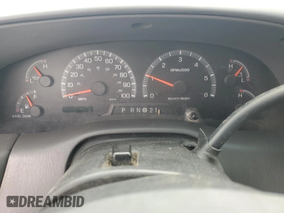 2000 Ford F-150 XL with VIN 1FTRX17W6YNA22330, listed as a Copart auction lot 55559795 with Not provided miles and Salvage title. Bid and sale history available at DreamBid. Image 9.