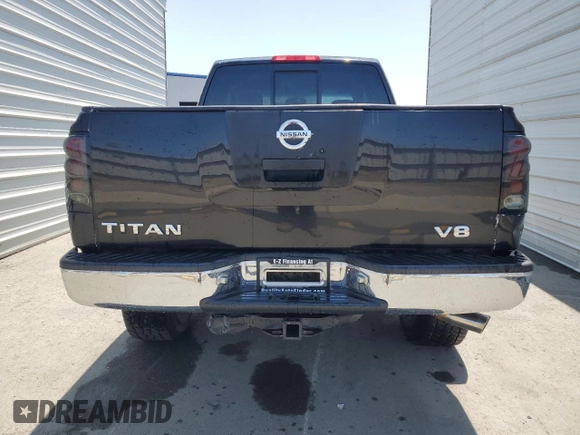 2004 Nissan Titan SE with VIN 1N6AA06B84N548876, listed as a Copart auction lot 60016925 with 190,202 mi miles and Clean title. Bid and sale history available at DreamBid. Image 6.