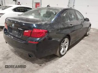 2013 BMW 5 Series 535i xDrive with VIN WBAFU7C5XDDU67162, listed as a IAAI auction lot 41741520 with 143,998 mi miles and . Bid and sale history available at carsss.com. Image 4.