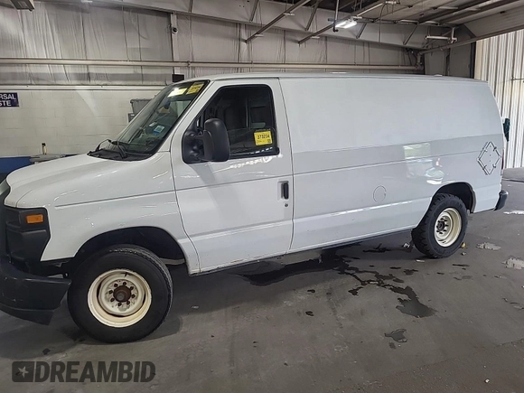 2010 Ford Econoline Cargo Commercial with VIN 1FTNE1EW1ADA90764, listed as a IAAI auction lot 42608095 with 146,335 mi miles and . Bid and sale history available at DreamBid. Image 27.