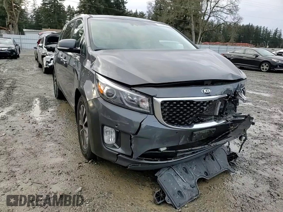 2018 Kia Sedona EX with VIN KNDMC5C13J6390021, listed as a Copart auction lot 43594355 with 101,305 mi miles and Salvage Title. Bid and sale history available at carsss.com. Image 11.