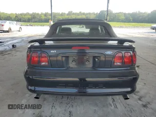 1996 Ford Mustang Cobra with VIN 1FALP46V0TF188786, listed as a Copart auction lot 57933355 with 36,931 mi miles and Salvage title. Bid and sale history available at DreamBid. Image 6.