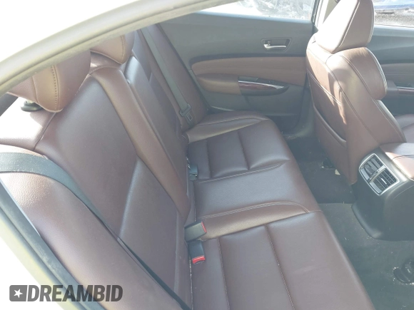 2016 Acura TLX with VIN 19UUB1F34GA001886, listed as a IAAI auction lot 41964297 with 87,847 mi miles. Bid and sale history available at carsss.com. Image 8.