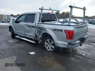 2015 Ford F-150 XLT with VIN 1FTEW1EF7FFA18623, listed as a IAAI auction lot 41629399 with 297,585 mi miles. Bid and sale history available at carsss.com. Image 3.