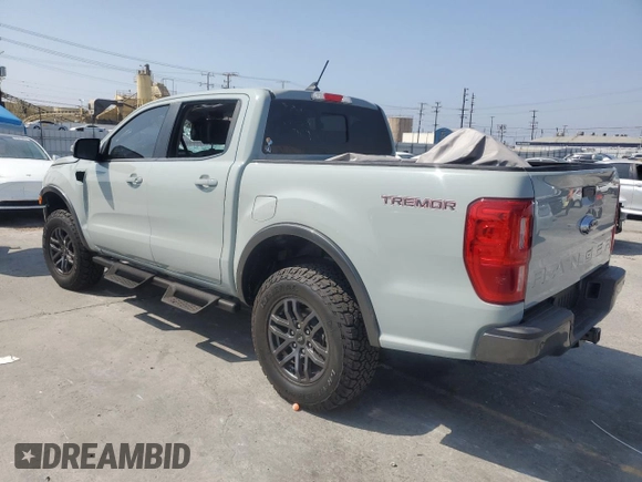 2021 Ford Ranger XL with VIN 1FTER4FH8MLE05656, listed as a Copart auction lot 62221995 with 8,786 mi miles and Salvage title. Bid and sale history available at DreamBid. Image 2.