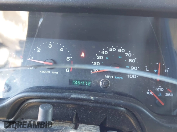 2003 Jeep Wrangler Sport with VIN 1J4FA49S33P345192, listed as a IAAI auction lot 41801344 with 196,472 mi miles. Bid and sale history available at carsss.com. Image 7.