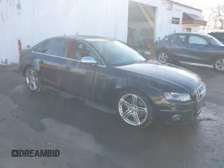 2012 Audi S4 Prestige with VIN WAUKGBFL6CA001148, listed as a IAAI auction lot 41134916 with 143,610 mi miles. Bid and sale history available at carsss.com. Image 1.