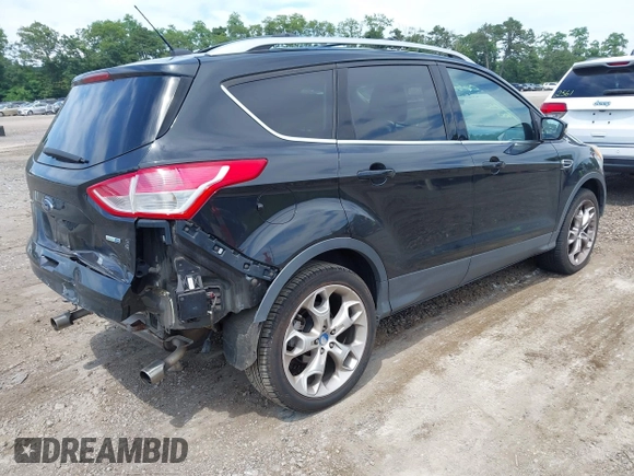 2013 Ford Escape Titanium z VIN 1FMCU9J93DUC06684, wystawiony jako IAAI lot #42606418 z przebiegiem 109 270 mil mil oraz . Historia ofert i sprzedaży dostępna na DreamBid. Obrazek 4.
