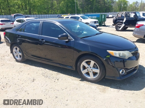2012 Toyota Camry L with VIN 4T1BF1FK3CU141577, listed as a IAAI auction lot 42059780 with 198,946 mi miles and . Bid and sale history available at DreamBid. Image 1.