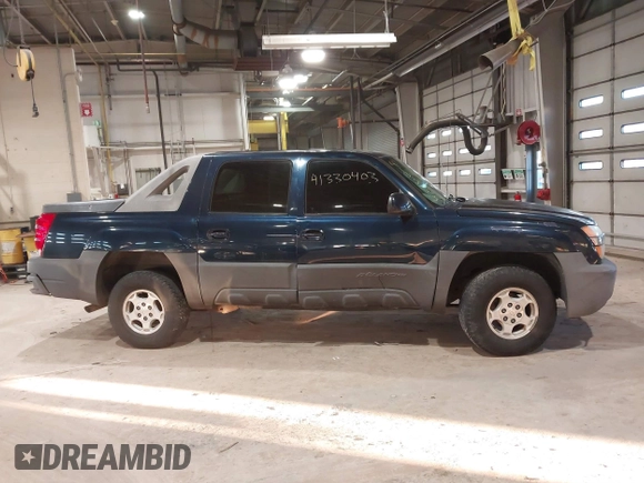 2004 Chevrolet Avalanche Z66 with VIN 3GNEC12T14G257462, listed as a IAAI auction lot 41330403 with 171,295 mi miles and . Bid and sale history available at DreamBid. Image 13.
